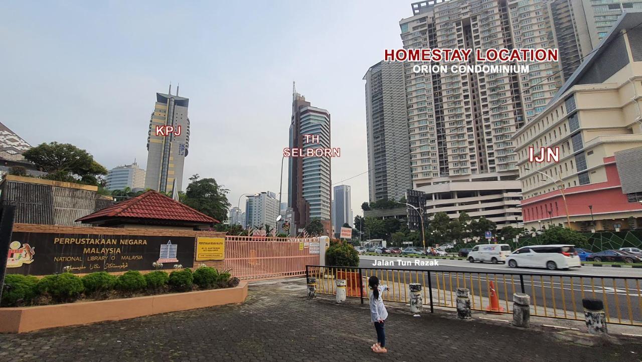 Homestay Jalan Tun Razak Walking Distance Ijn, Hkl, Mrt Station, Kpj, Perkeso, Bernama, Tabung Darah, Istana Budaya Kuala Lumpur Exterior foto